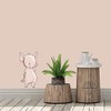 Sunnywall Wall Sticker Pig Size 1