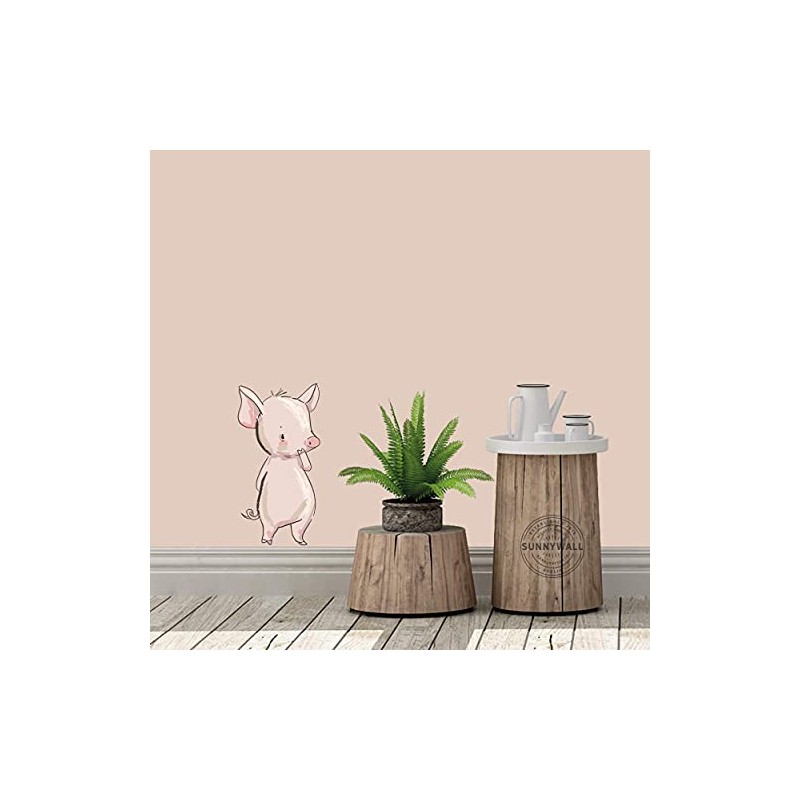 Sunnywall Wall Sticker Pig Size 1