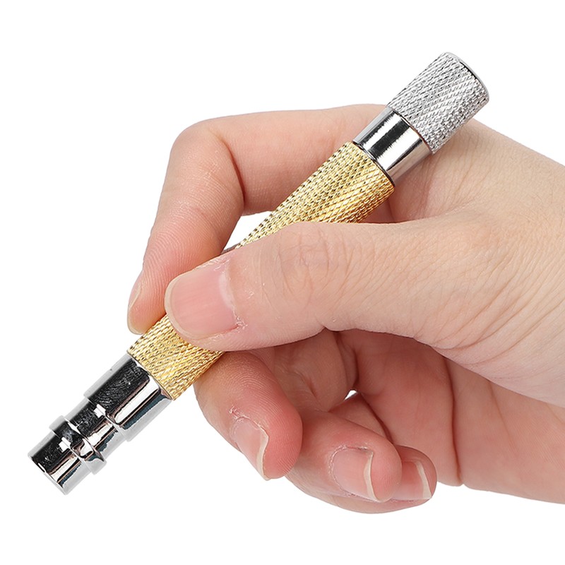 Old Fashioned Razor Handle Zinc Alloy Retro Long Handle Shave