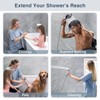 BRIGHT SHOWERS Shower Hose For Hand Held Shower Heads, 96