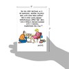 C6379BDG No-Nonsense Heel: Humorous Birthday Greeting Card, with Envelope.
