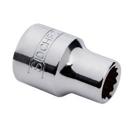 Sidchrome SCMT13416 12 Point AF Socket, 5/16 Inch Size x 3/8 Inch Drive