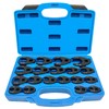 ZKTOOL 19PC 3/8” and 1/2” Drive Jumbo Crowfoot Flare Nut