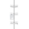 Better Living Fineline 3 Tier Tension Shower Pole Caddy with