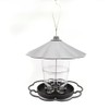 Wild Bird Feeder Foldable Panorama Gazebo Bird Feeder Portable Outdoor