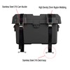 Battery Tie Down Straps for Boats,Stainless Steel Cam Buckle Straps,Cooler