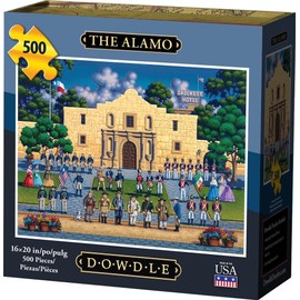 Dowdle Jigsaw Puzzle - The Alamo - 500 Piece