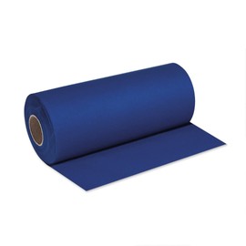 DeinPack Airlaid Table Runner, Dark Blue, 40 cm x 24 m, Plain Disposable Table Runner, Perforation Every 120 cm, High-Quality Table Runner, Ideal for All Decorations, Weddings and Parties, 1 Roll