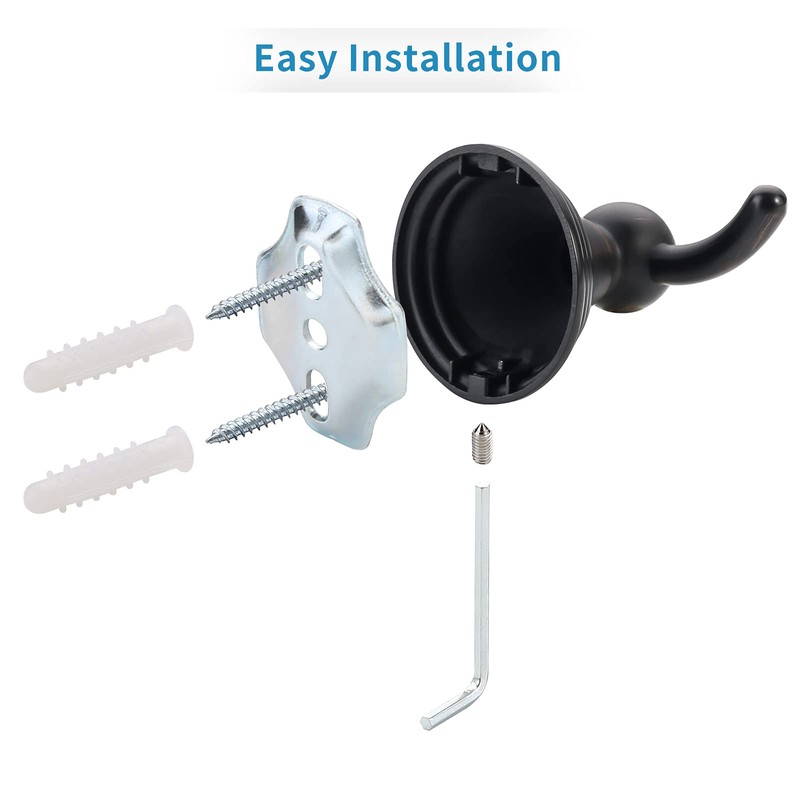 FILTA Bathroom Towel Hooks, Robe & Towel Hooks for Bathroom