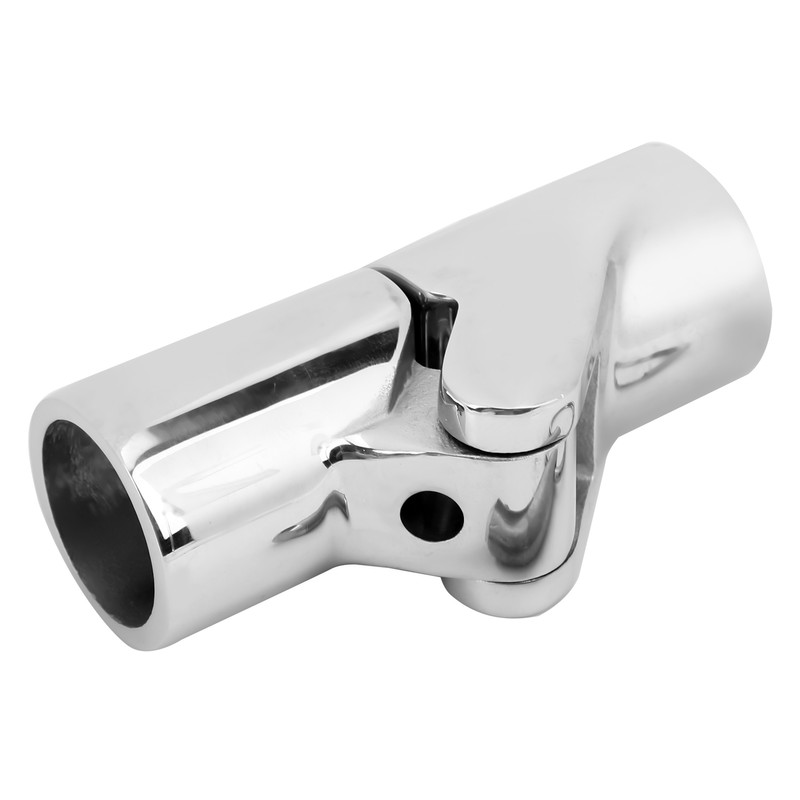Marine Boat Pipe Connector Stainless Steel Folding Swivel Coupling Tube