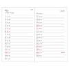 Daigo E8308 2025 Planner, Appointment, Monthly, Horizontal Black, Begins December