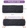 XPOOP Pack of 2 Winter Knitted Headband Women's Knitted Headband