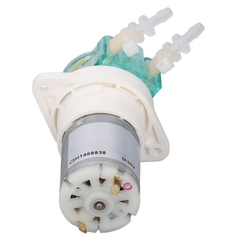 5W Small Peristaltic Pump Low Flow Gear Drive Liquid Transmission