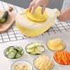 Vegetable Cutter Multipurpose Efficient Safety Handheld Vegetable Grater for Potatoes