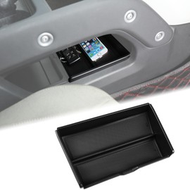 Aunginsy Center Console Organizer Tray Compatible with Land Rover Defender 90/110/130 2020-2024 Central Control Front Gear Shift Lower Panel Storage Box Insert Groove with Mat Interior Accessories