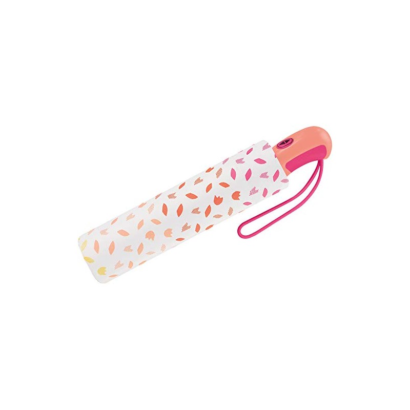 Esprit Easymatic Light Ditsy Florals Pocket Umbrella, orange