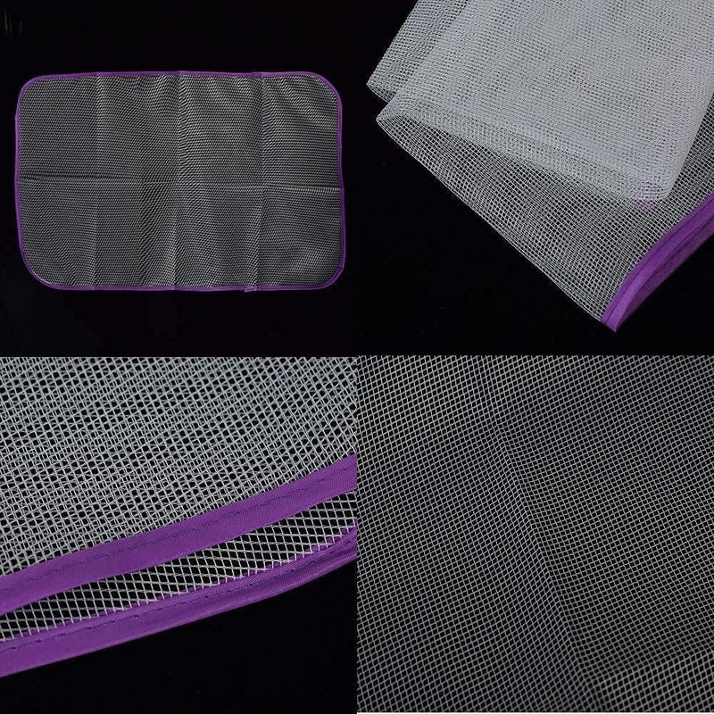 White Protective Ironing Scorch-Saving Mesh Pressing Pad Mesh Cloth, No
