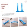 Healeved 2pcs Portable Foot File Professional Pedicure Tool for Foot
