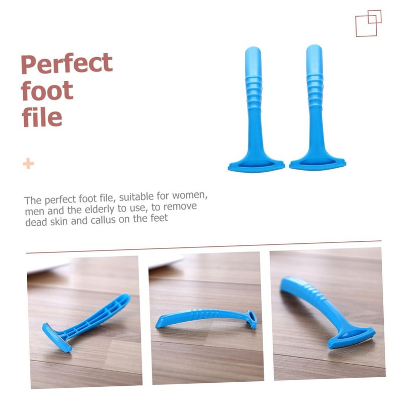 Healeved 2pcs Portable Foot File Professional Pedicure Tool for Foot