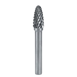 Ruko 116032 Carbide Metal Grinding Bit HM Shape F Rounded Arch RBF 10.0 mm