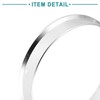 ACROPIX 56.1 to 54.1mm Hub Centric Rings Silver Tone -