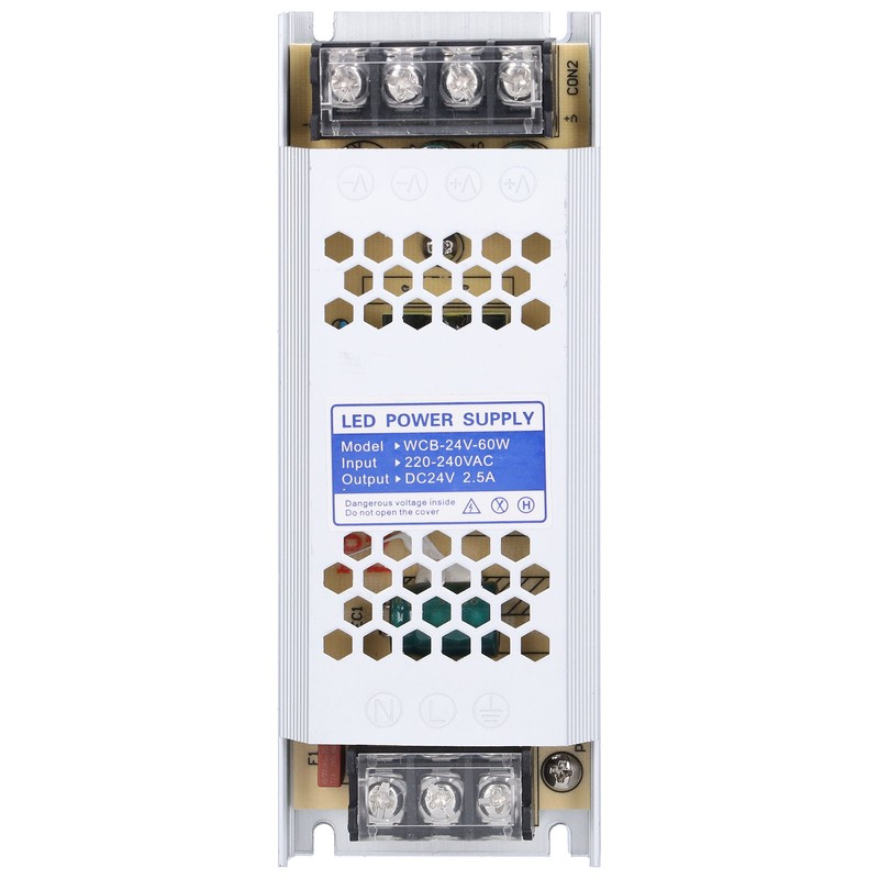 LED Power Supply Switching Driver Adapter UltraThin Long Strip Transformer