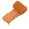 BambooMN 5.5" Inch Wide Color Burlap Fabric Jute Craft Ribbon