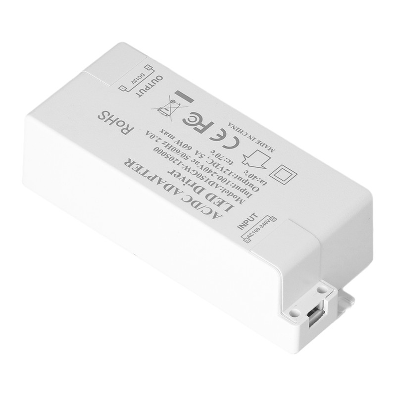 60W LED Driver Transformer Input AC100‑240V Output DC12V 5A DIY