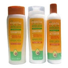 Kit Cantu Aguacate Shampoo + Acondicionador + Crema Peinar