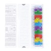 Guitar Scales Sliding Ruler,Guitar Pentatonic Sliding Ruler Plastic Multi Color