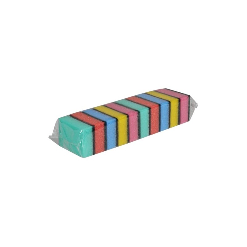 Abena Multicoloured Sponges, One Size