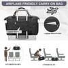 Weekender Bags for Women, Travel Duffle Bag with Laptop Pocket,