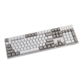 Durgod Taurus K310 Mechanical Gaming Keyboard - 104 Keys - Double Shot PBT - NKRO - USB Type C (Cherry Brown, White)