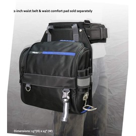 Niche Tool bag with Shoulder Strap Wide Opening Tool Storage bag Large Capacity Multi-Compartment Tool Carrier TL-6206