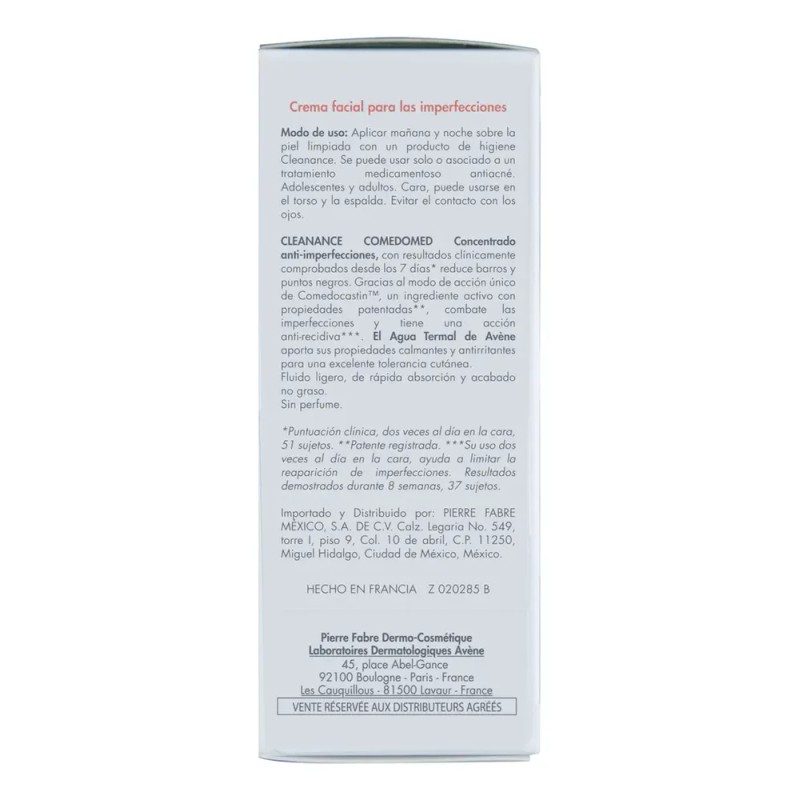 Avène Cleanance Comedomed Para Piel Grasa De 30ml 30g