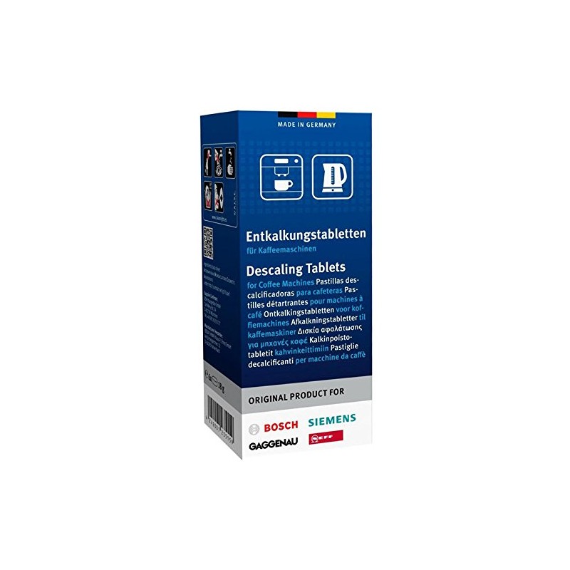 Bosch Descaling Tablets (1 Pack of 6)