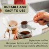 LEIFENY 2PCS 2 Tablespoon Coffee Scoop, Long Handle Measuring Spoon,