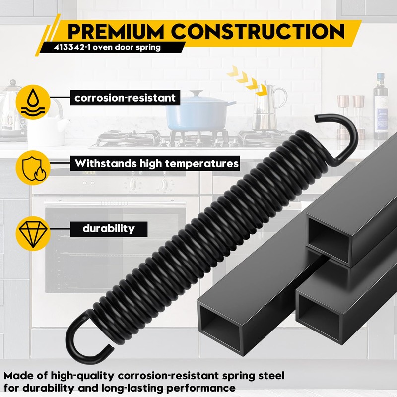 413342-1 Oven Door Spring Compatible with Vulcan Hart Oven, Replacement