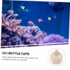GRIRIW 2pcs Diy Co2 Generator Bottle Caps for Aquarium Air
