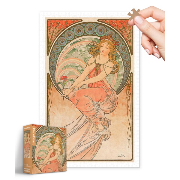 PieceRelax Plastic Jigsaw Puzzles for Adults 1000 Pieces - Alphonse