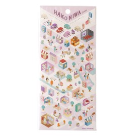 HAKONIWA/Hakoniwa Diary Sticker [Shopping Mall] Cute 208005