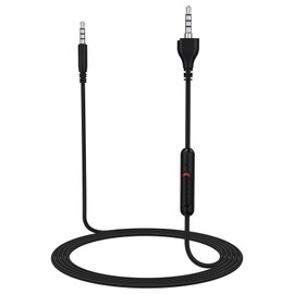Zosvoses AW920H Mic Cable Compatible with Alienware AW920H Tri-Mode Wireless Gaming Headset with Built-in Microphone and Mute Switch, 6ft