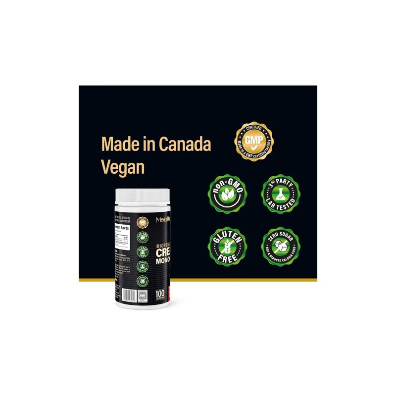 Metalife Creatina Monohidrato 500 G Polvo Micronizado