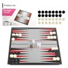 Andux Foldable Magnetic Backgammon Portable Board Game Set CXSLQ-01 (M)