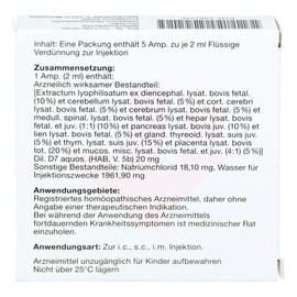 NEYFOC No. 69 D 7 Ampoules 5 x 2 ml