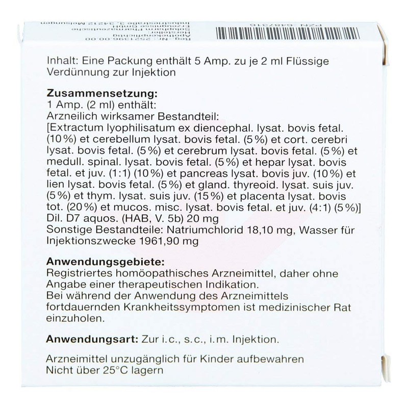 NEYFOC No. 69 D 7 Ampoules 5 x 2 ml