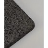 Volcanic stone cooking tile, flat surface without groove, rounded corners,