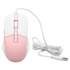 Wired Mouse Ergonomic Streamlined Cool RGB Optical Sensor Gaming Mechanical