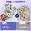 JANCHUN Crystal Clear Epoxy Resin Kit 72oz, Bubble-Free, Anti-Yellowing, Self
