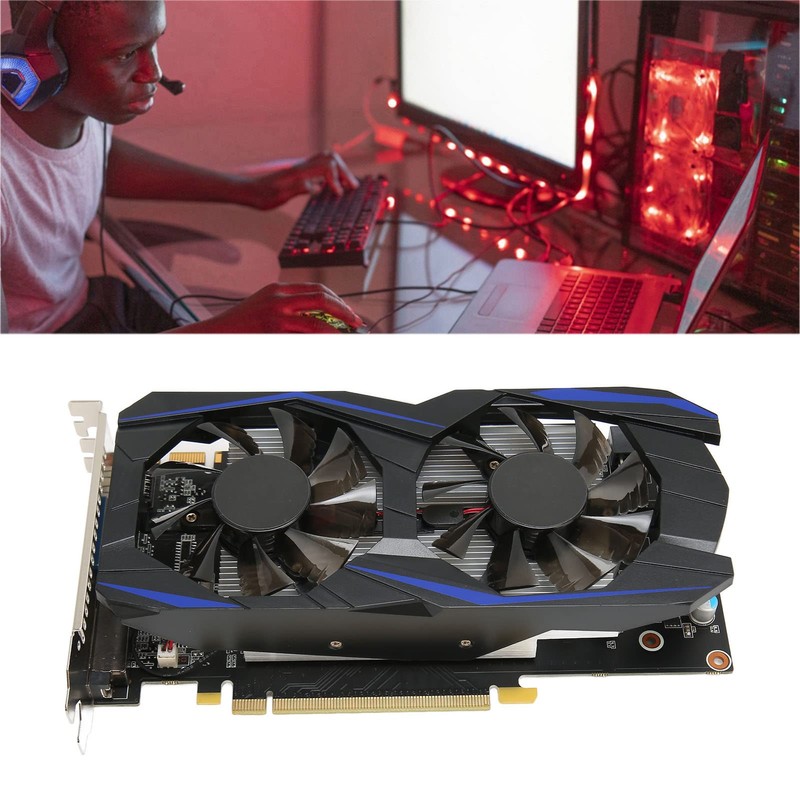 Sorandy Gaming Graphics Card, 6GB 192BIT GDDR5 Dual Fan Computer